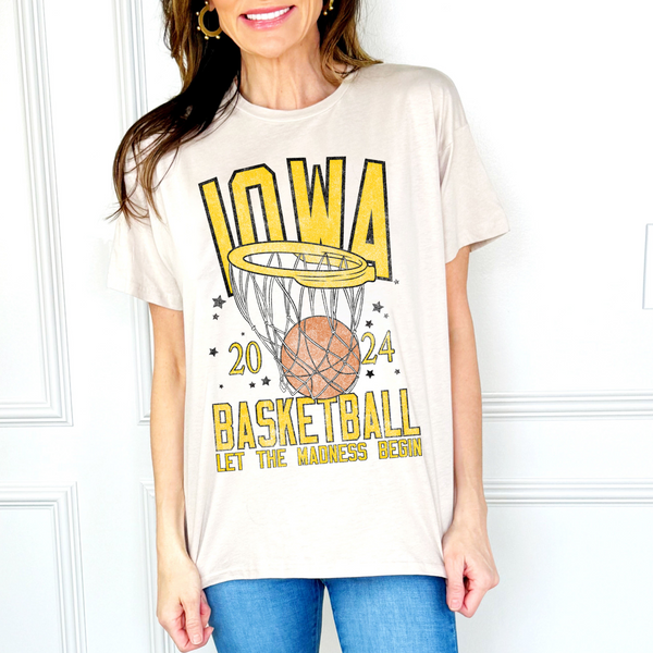 Iowa Basketball Tee