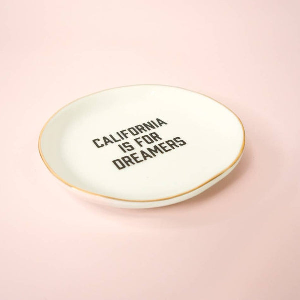 California Is For Dreamers Trinket Tray