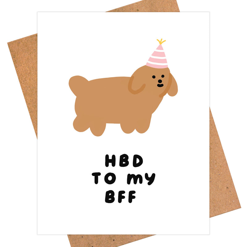 Party Dog Birthday Card