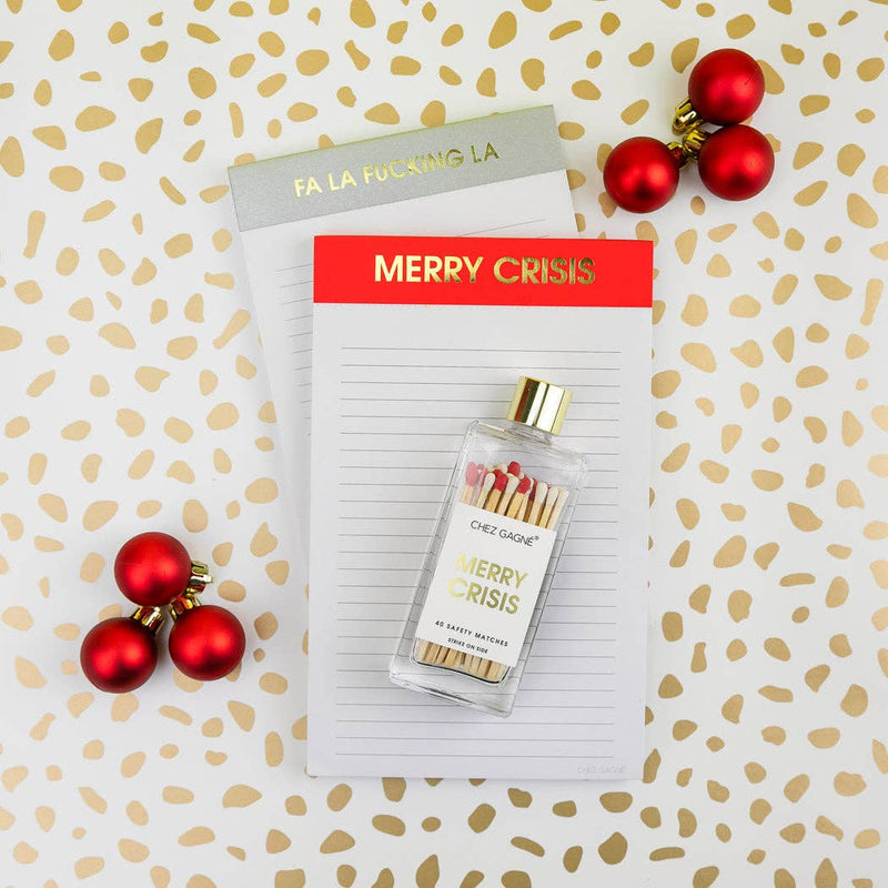 Merry Crisis Safety Matches