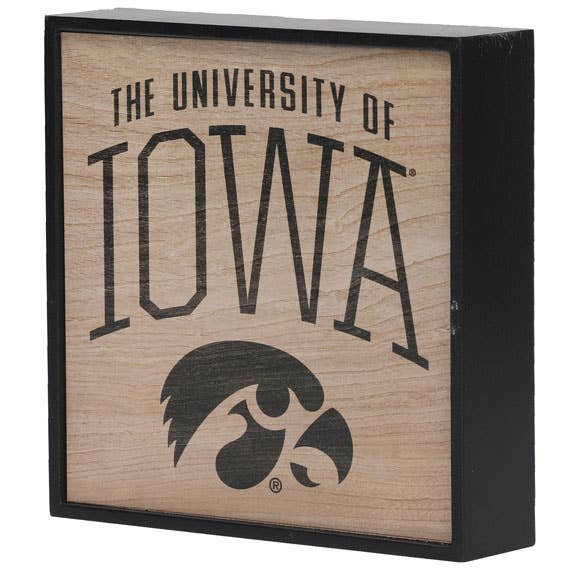 Iowa Wood Wall Decor