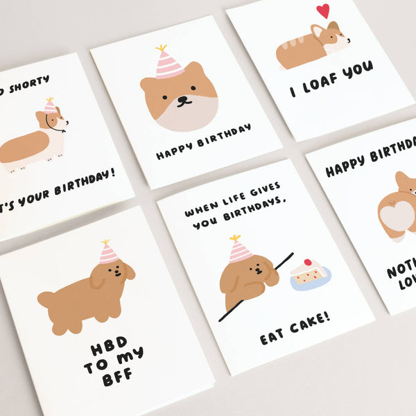 Party Dog Birthday Card