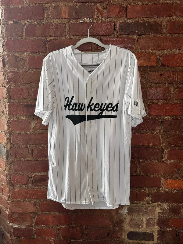 Recess Apparel - Hawkeyes Retro Baseball Jersey