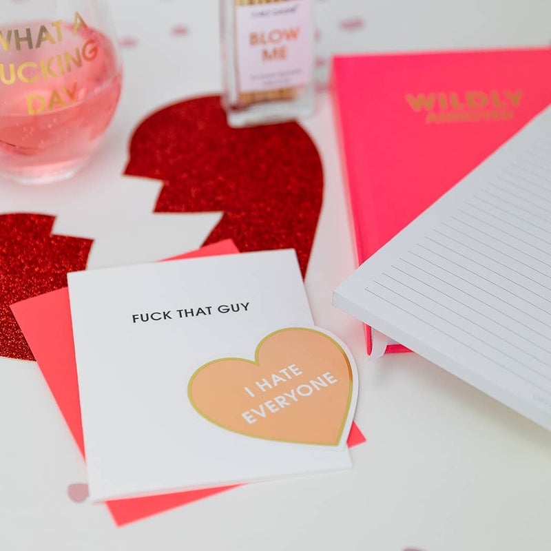 I Hate Everyone Vinyl Sticker