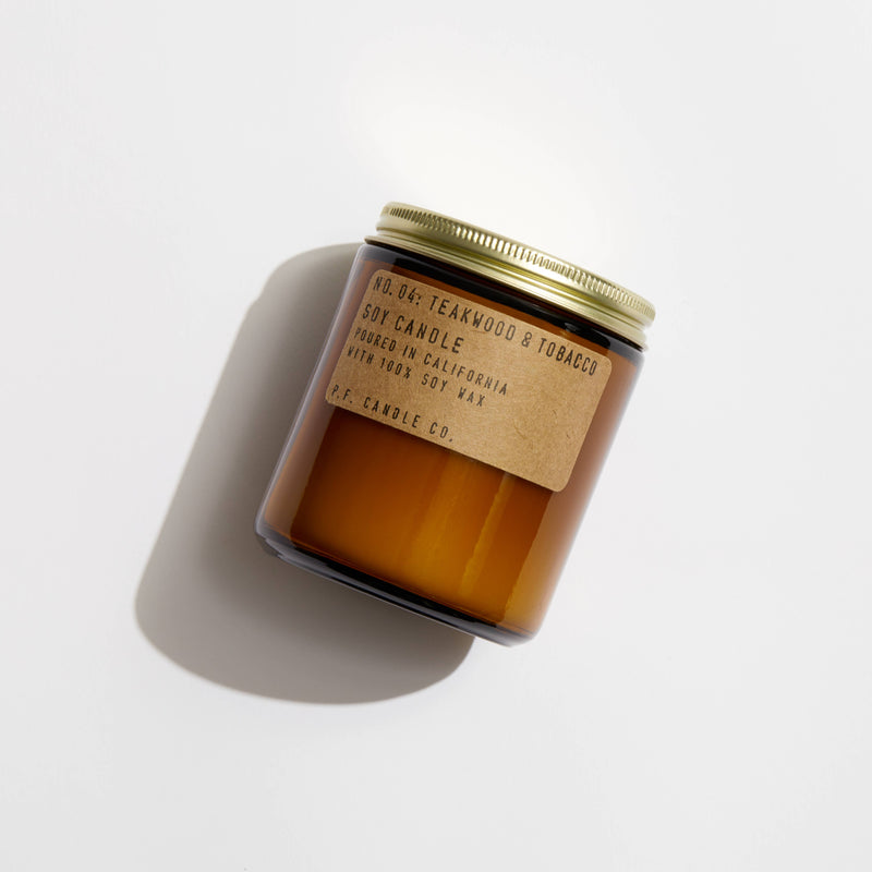 P.F. Candle Co. - Teakwood & Tobacco - Soy Candle