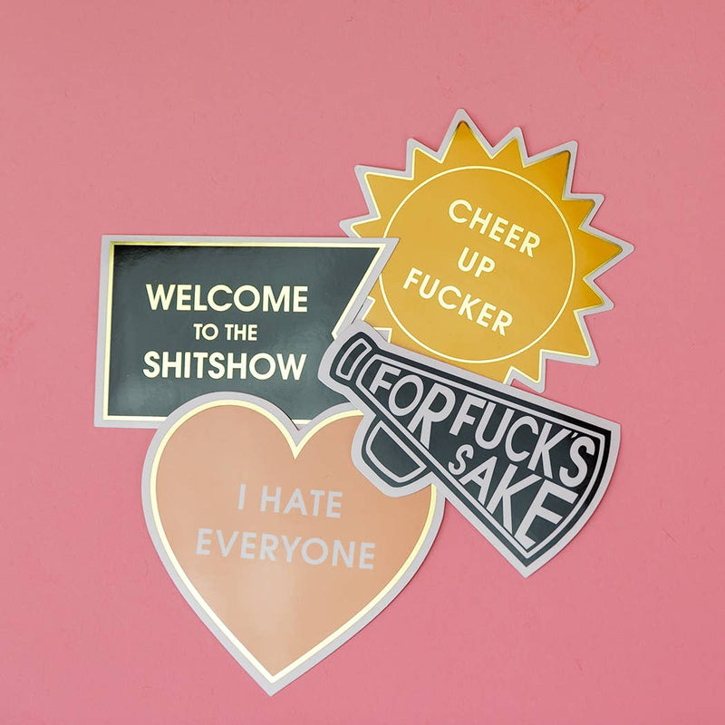 I Hate Everyone Vinyl Sticker