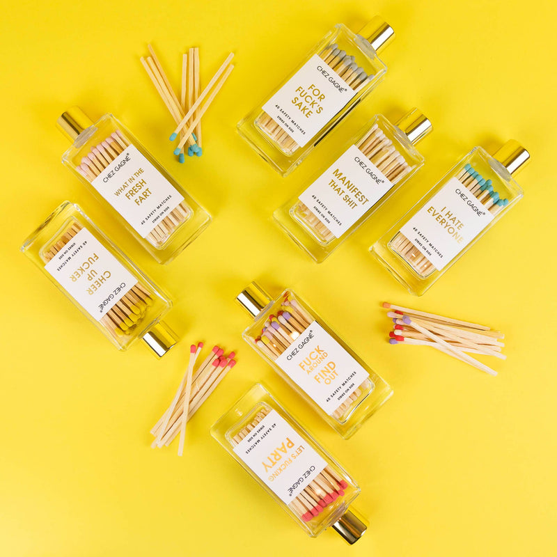 Fuck Around Find Out Safety Matches