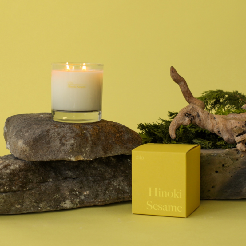 dilo - HINOKI SESAME CANDLE