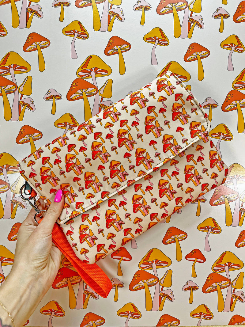 Smell Proof Bag with Lock- Mushroom