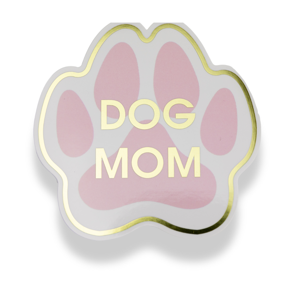 Dog Mom Vinyl Sticker
