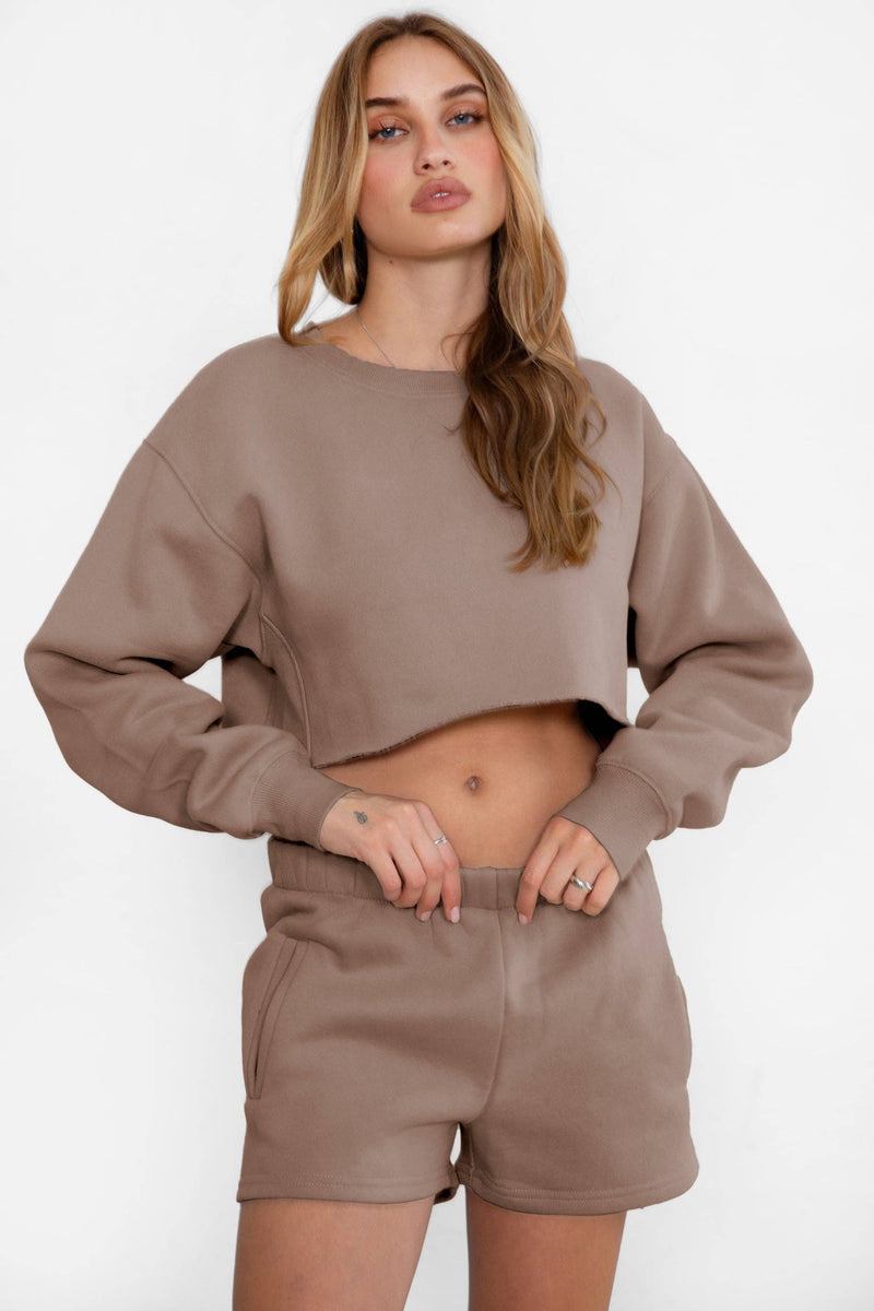 Cutie Plush Fleece Sweatshirt