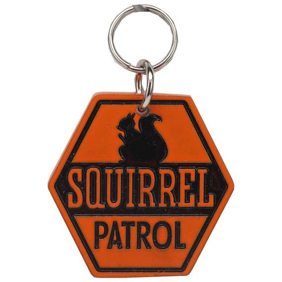 Squirrel Patrol Dog Collar Charm