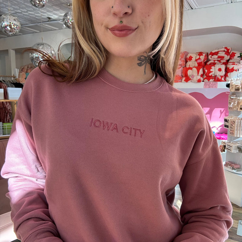 Embroidered Sweatshirts