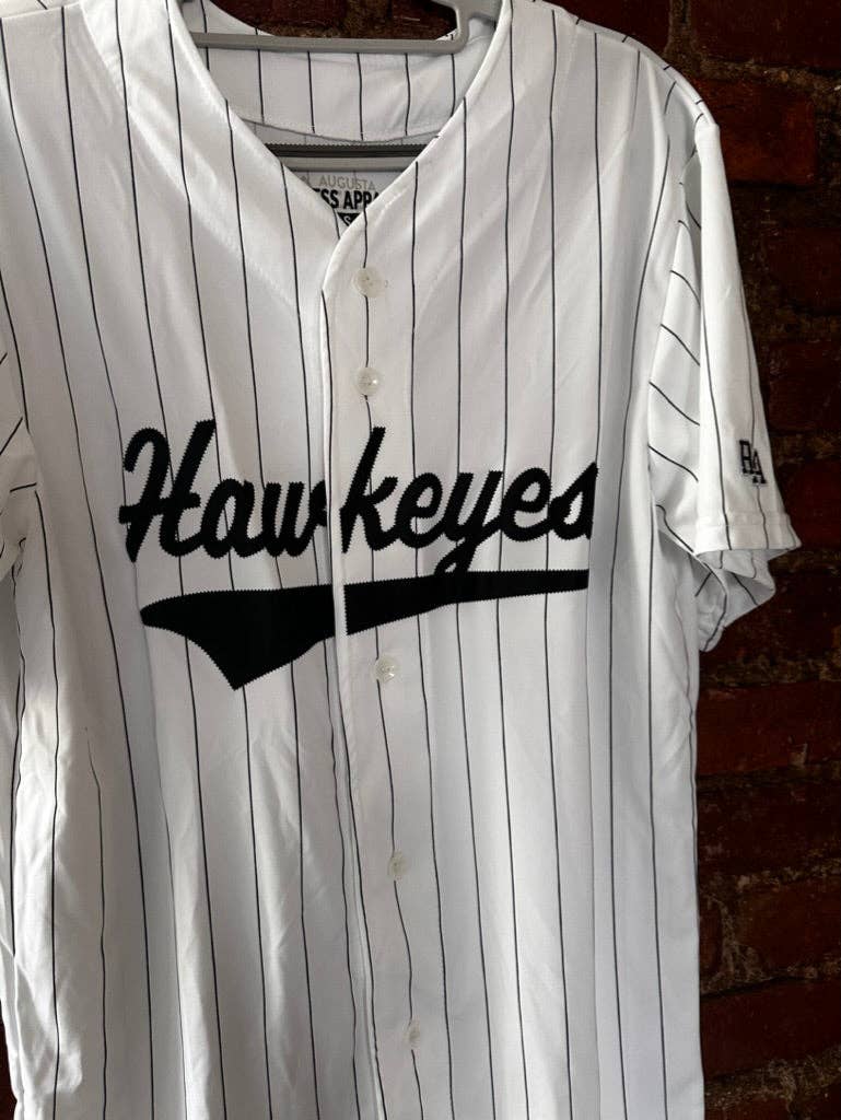 Recess Apparel - Hawkeyes Retro Baseball Jersey