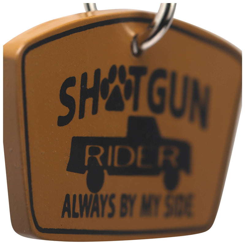 Shotgun Rider Dog Collar Charm