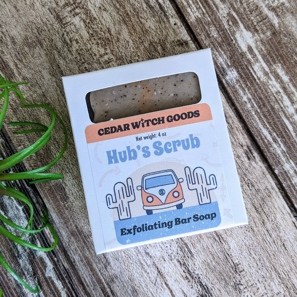 Cedar Witch Goods - Hub's Scrub Exfoliating Body Bar