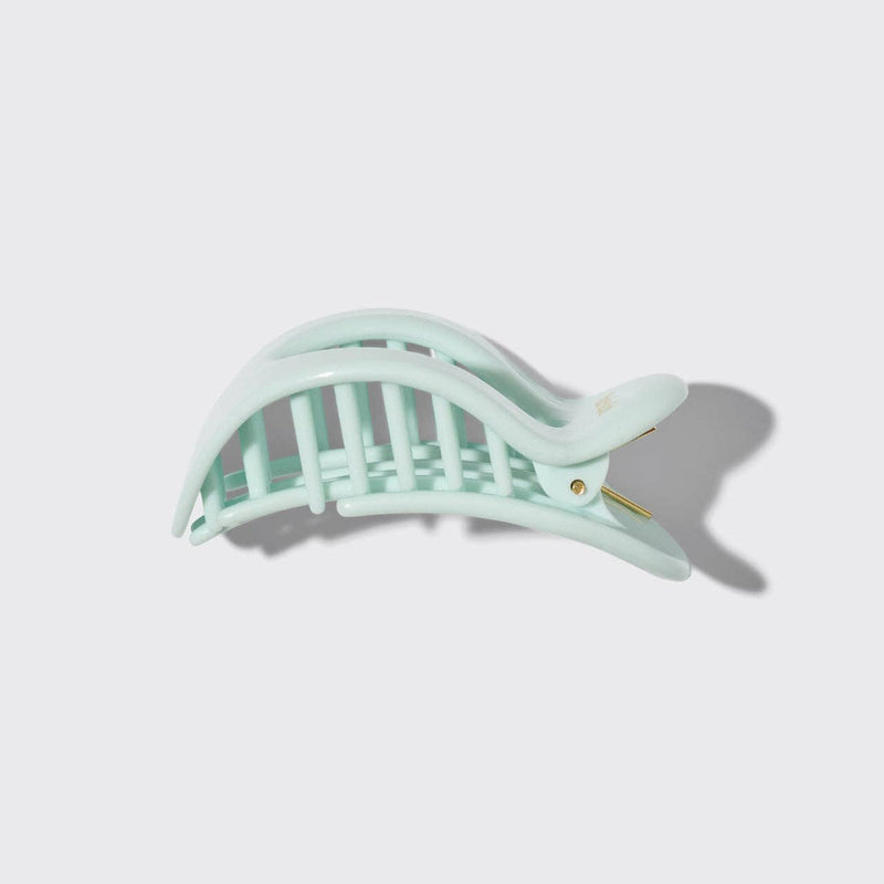 KITSCH - Recycled Plastic Small Flat Cloud Clip - Sage Leaf