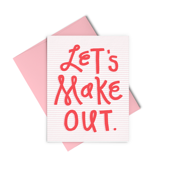 Let's Make Out Card