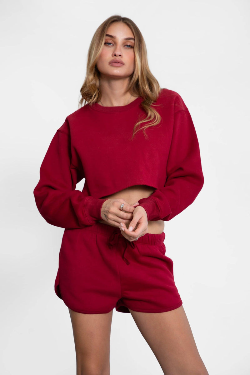 Cutie Plush Fleece Sweatshirt