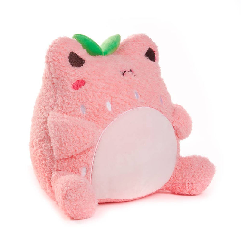 Strawberry Wawa (Soft Cute Kawaii Pink Frog Plushie)