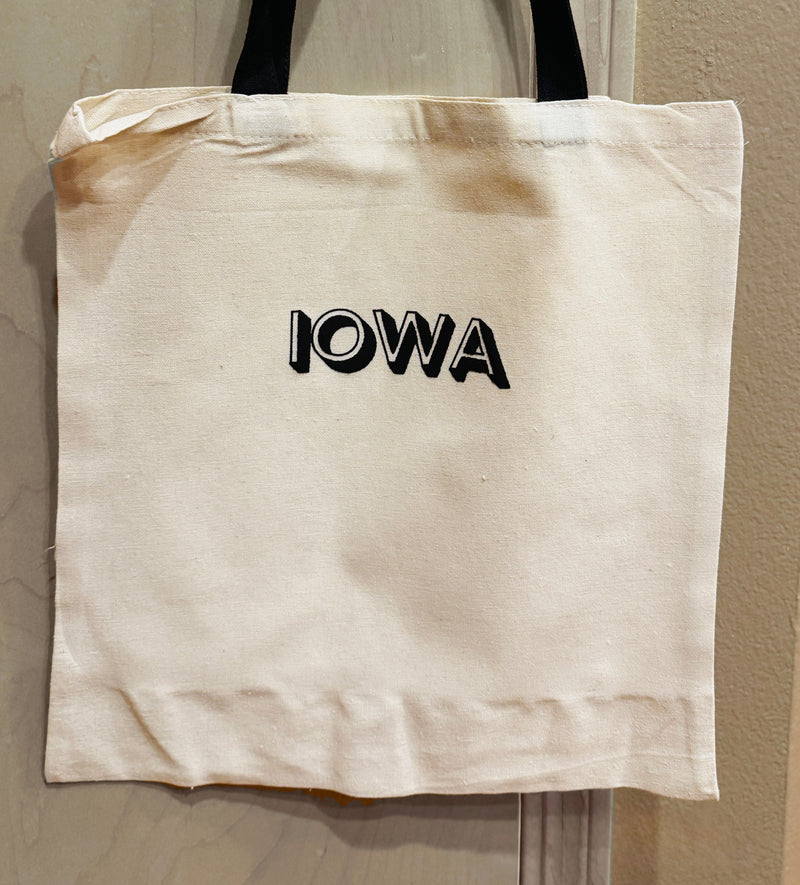 Canvas Iowa Tote