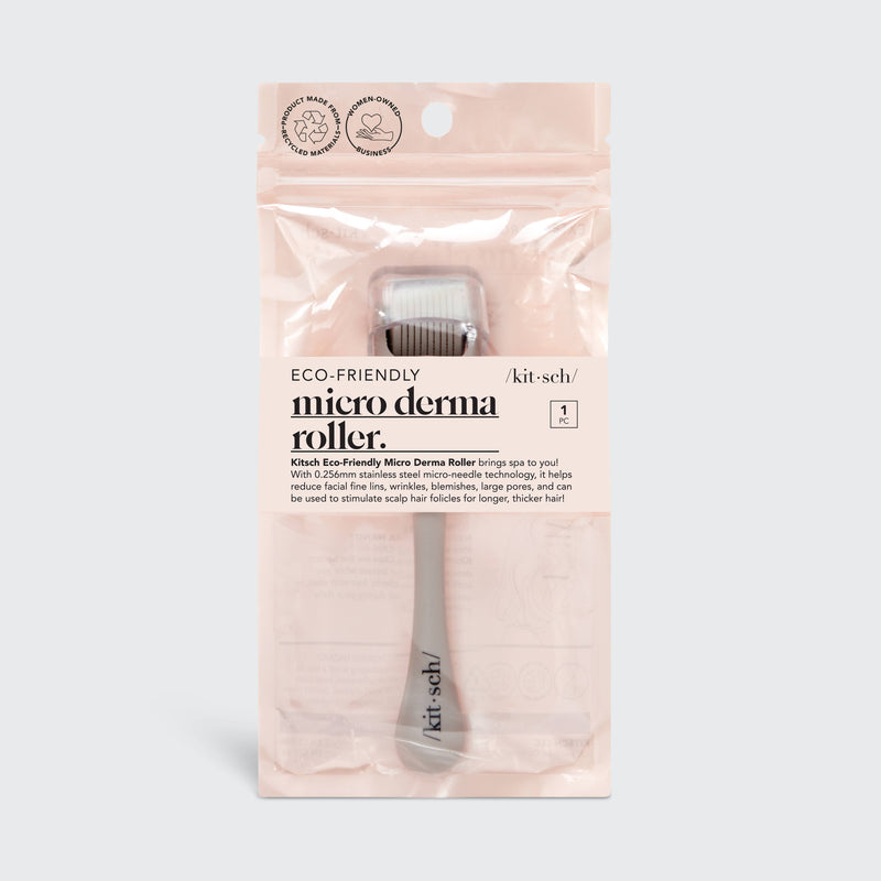 KITSCH - Micro Derma Facial Roller - Warm Gray