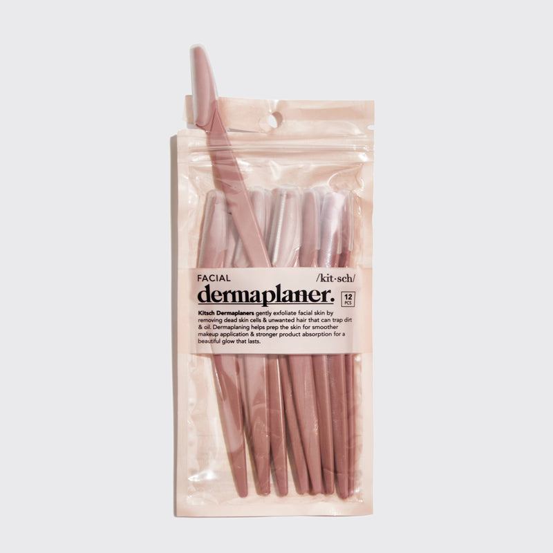 KITSCH - Eco-Friendly Dermaplaner 12 pack- Terracotta