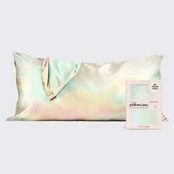 KITSCH - Satin King Pillowcase - Aura