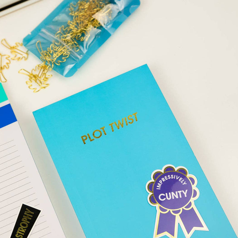 Impressively C⋆˚𝜗𝜚˚⋆nty Vinyl Sticker