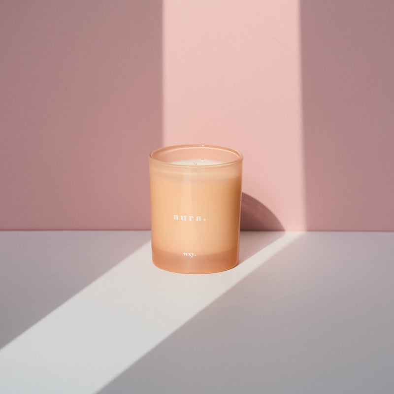 7oz Candle - White Woods & Amber Down