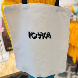 Canvas Iowa Tote