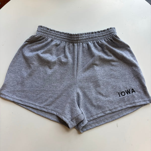 Embroidered IOWA Shorts