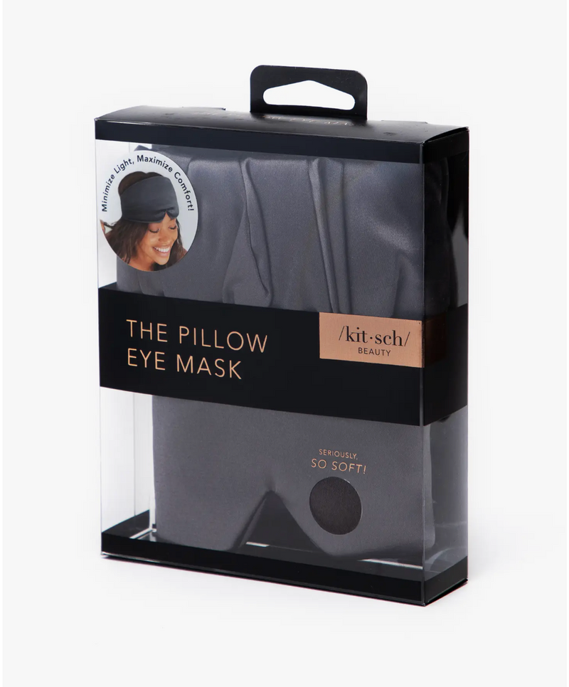 KITSCH - The Pillow Eye Mask - Charcoal