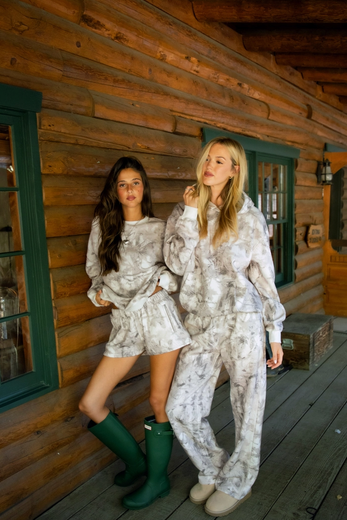 Cutie Camo Plush Fleece Shorts