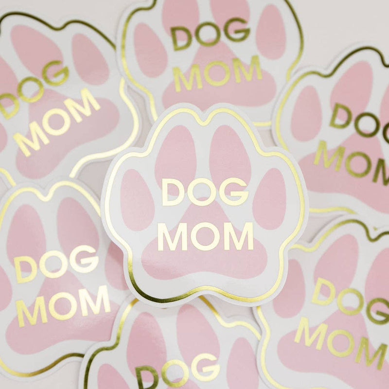 Dog Mom Vinyl Sticker