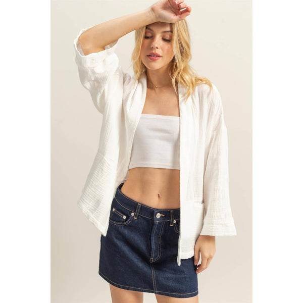 Cloudlight Gauze Cardigan