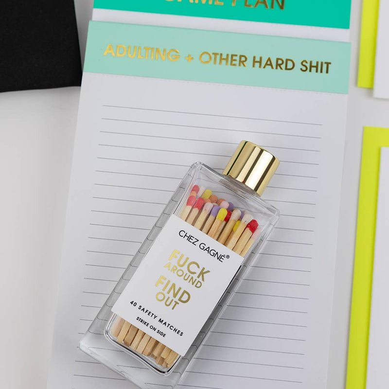 Fuck Around Find Out Safety Matches