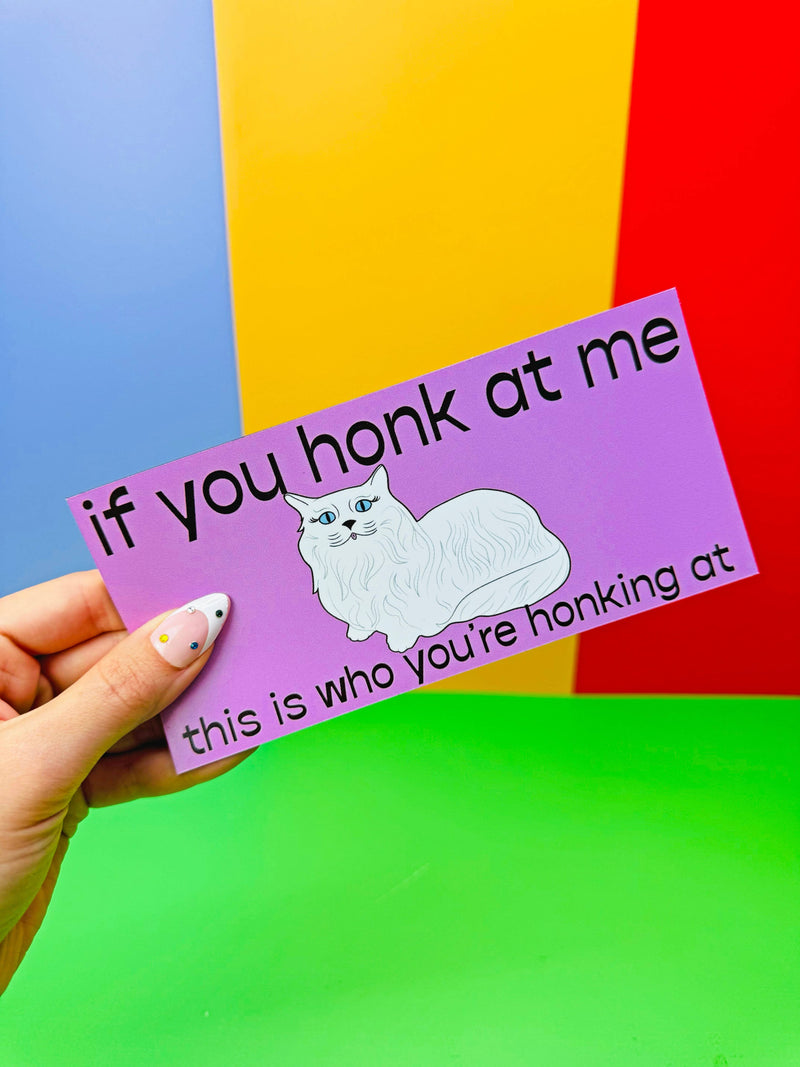 If You Honk Car Magnet