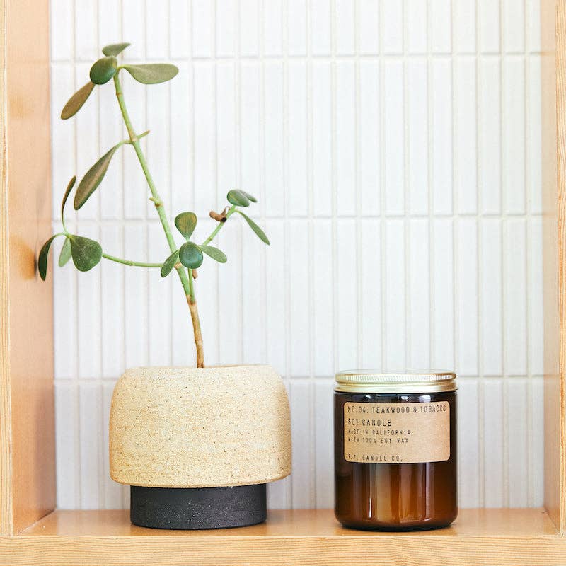 P.F. Candle Co. - Teakwood & Tobacco - Soy Candle