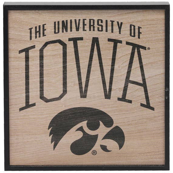 Iowa Wood Wall Decor