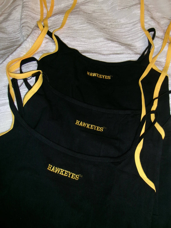 Recess Apparel Hawkeyes Double Strap Tank