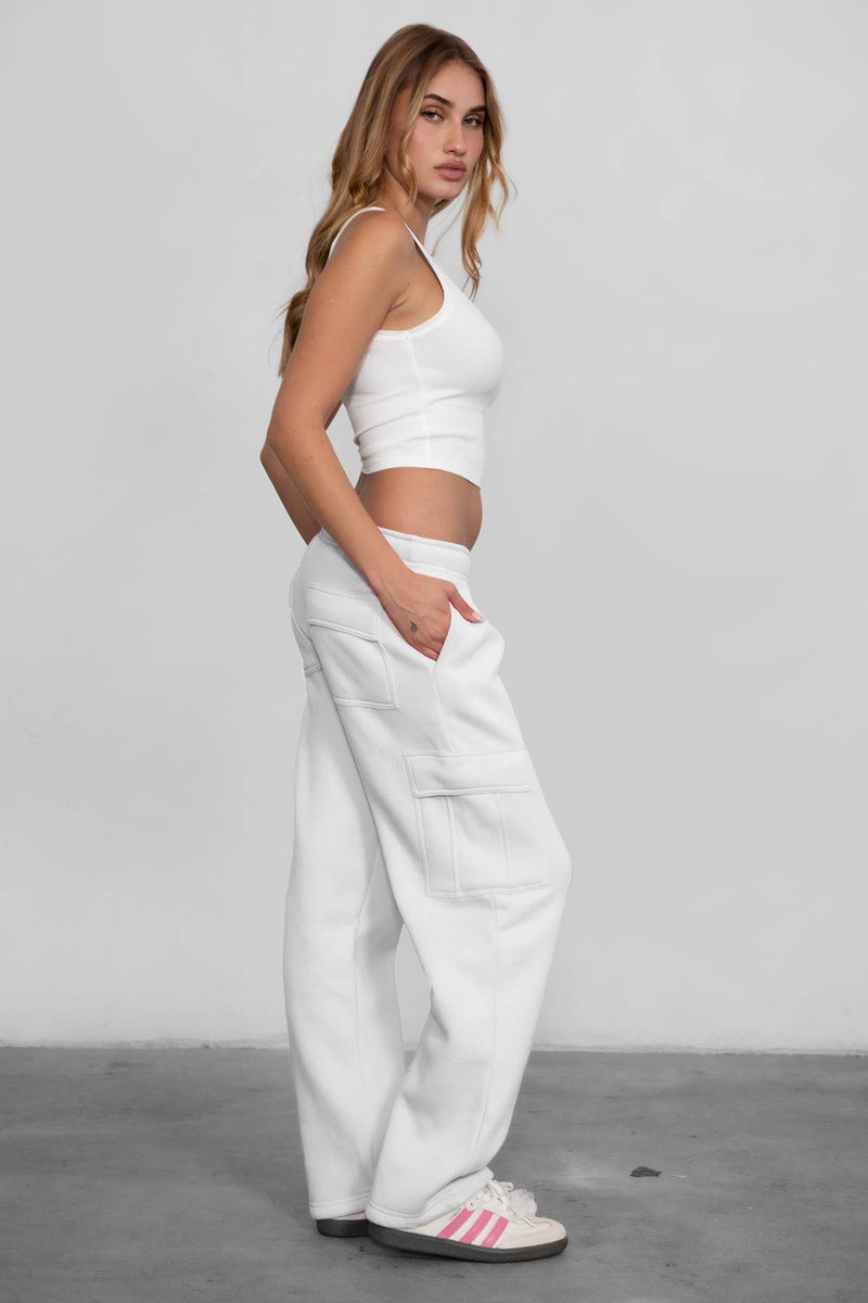 Cutie Fleece Cargo Pants