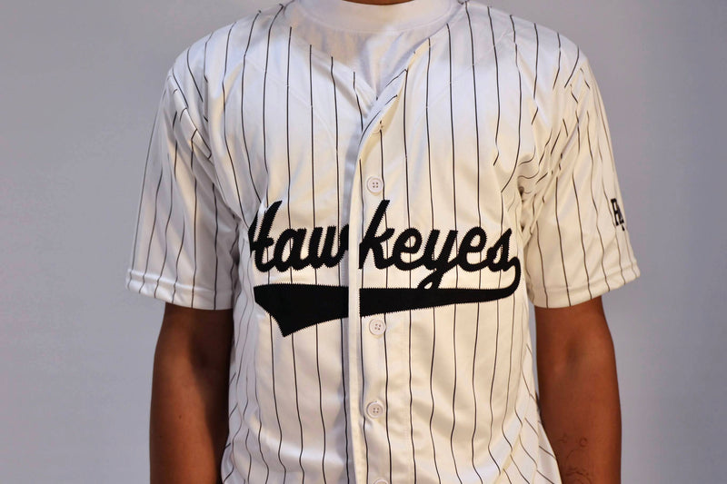 Recess Apparel - Hawkeyes Retro Baseball Jersey