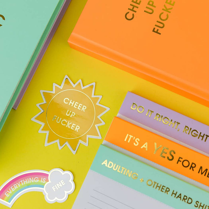 Everything Is Fine Vinyl Sticker