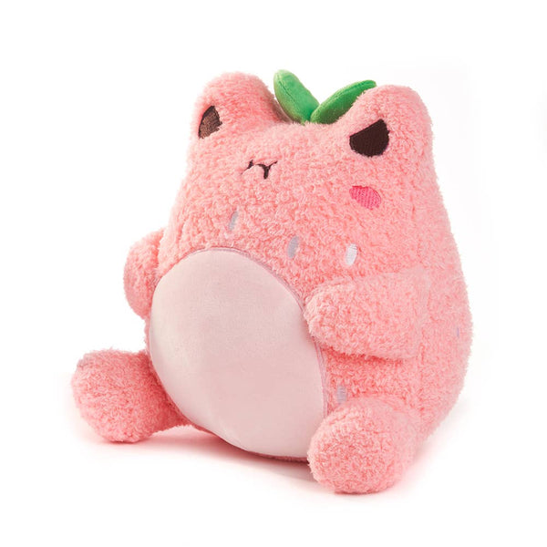 Strawberry Wawa (Soft Cute Kawaii Pink Frog Plushie)