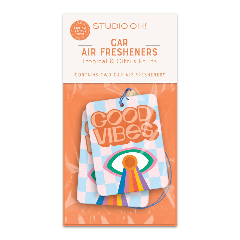 Good Vibes Car Air Freshener