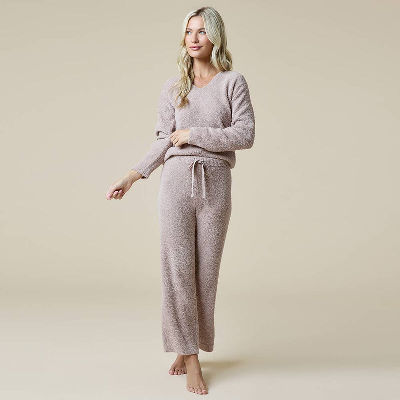 Oprah's Fave - Marshmallow V-Neck Lounge Set