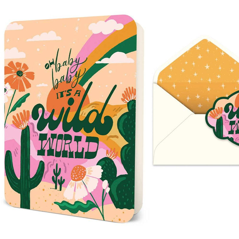 Wild World Greeting Card