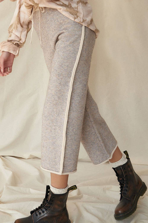 Lavender Sweater Pants