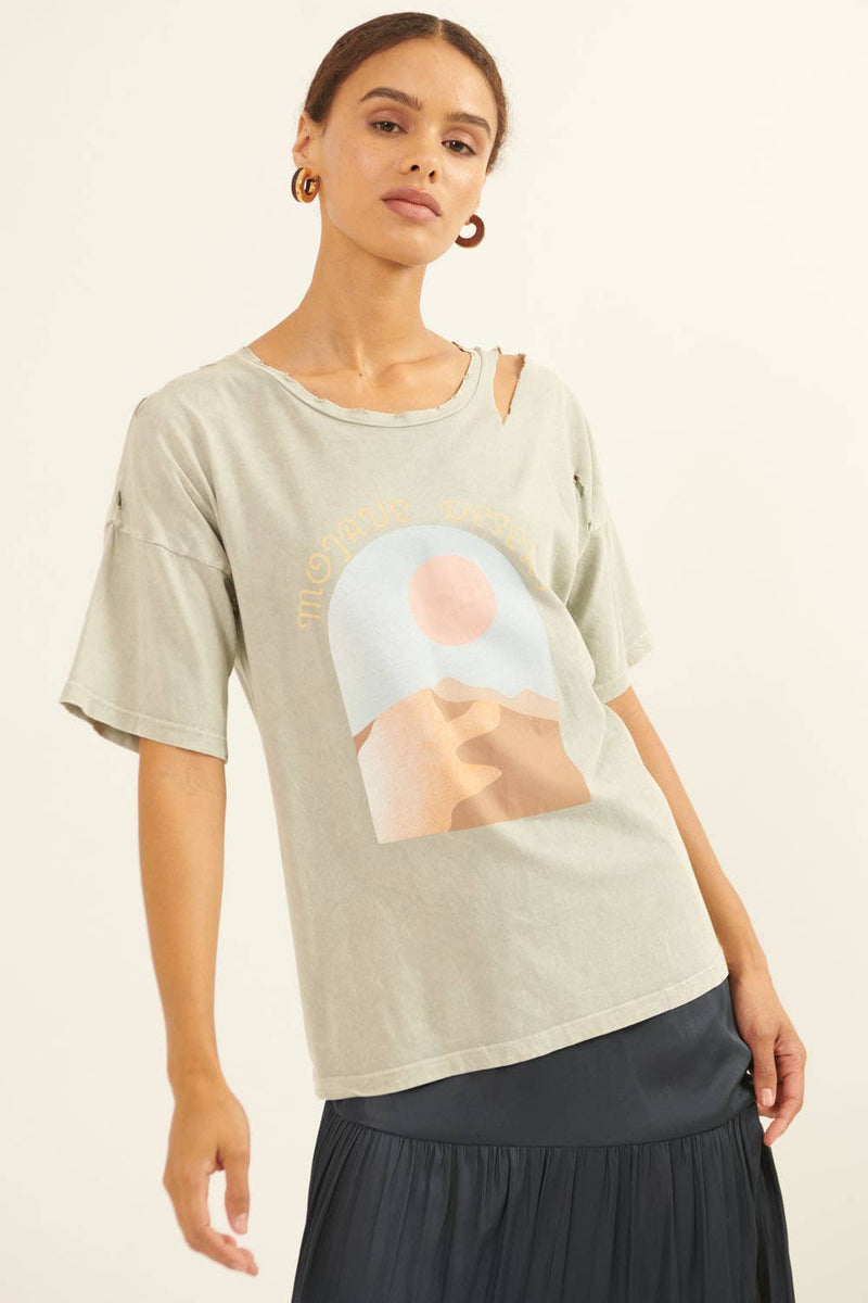Mojave Desert Distressed Tee
